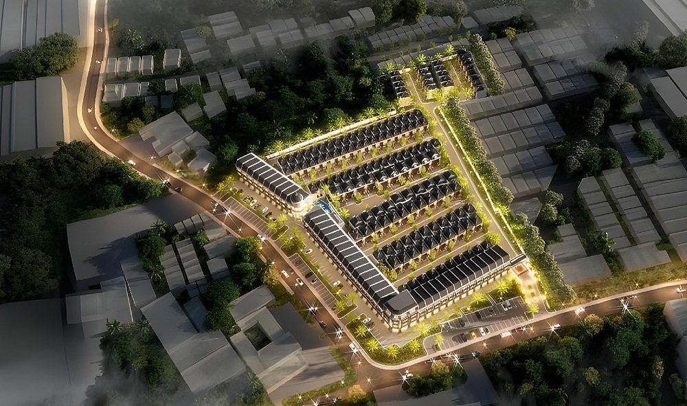 Masterplan Alta Citra Bintaro — Tampak Udara